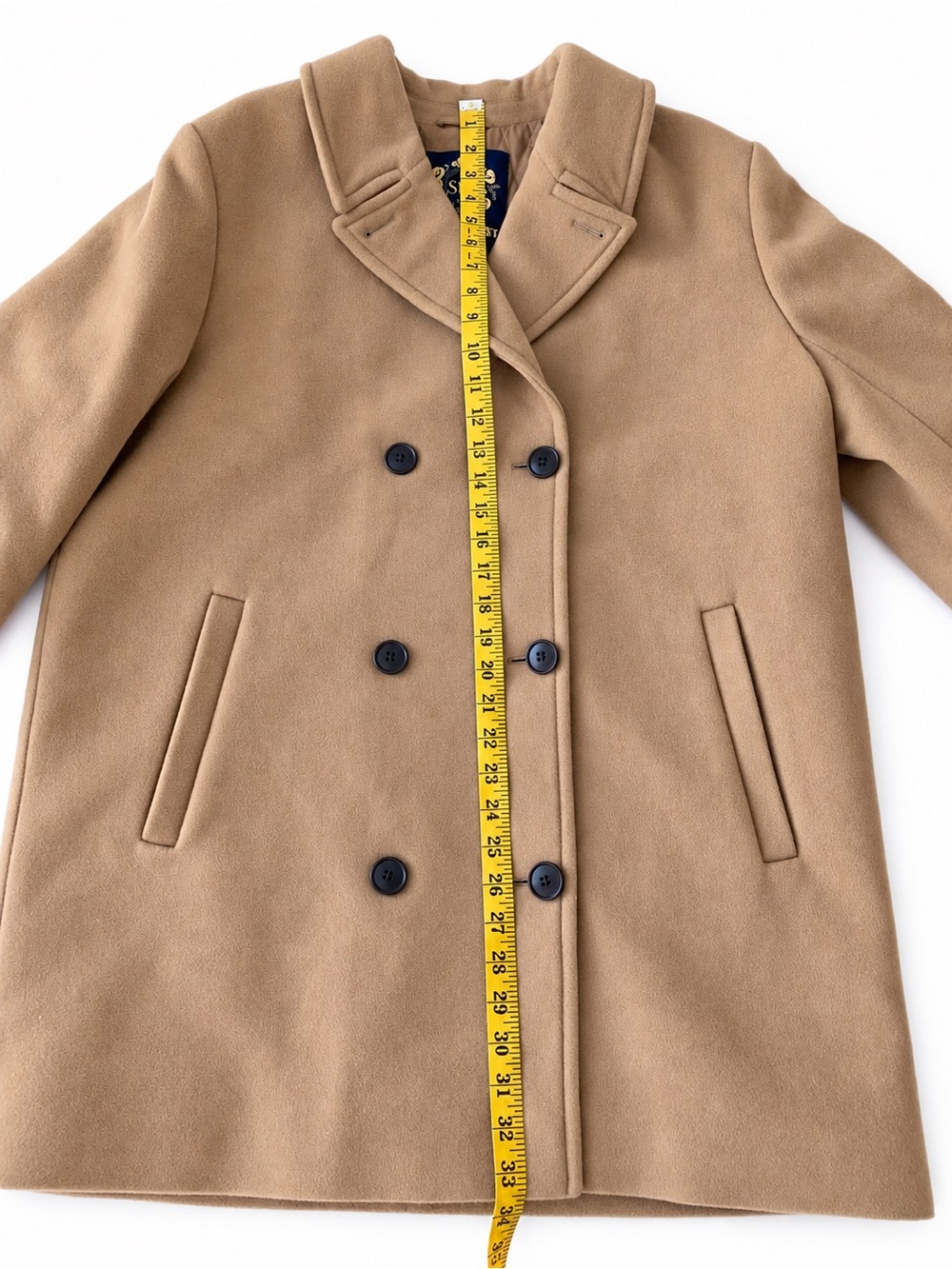 NWOT Aritzia Sunday Best Oversized Double-Breasted Wool Cashmere Coat size L - Picture 6 of 11